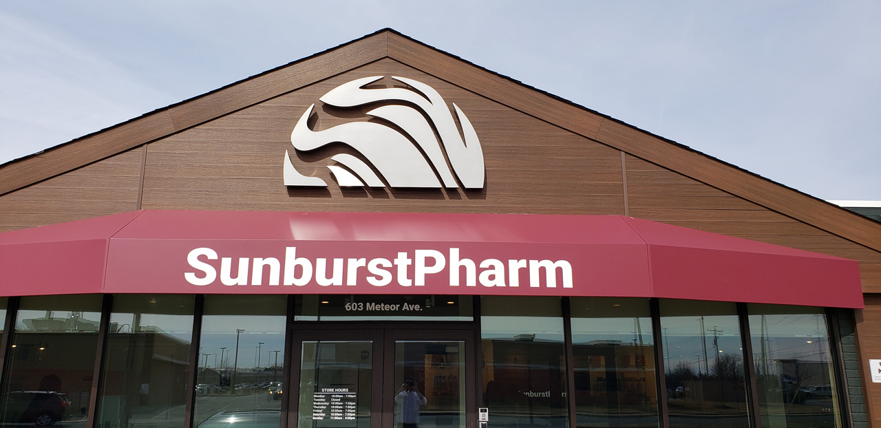 sunburst pharm store exterior
